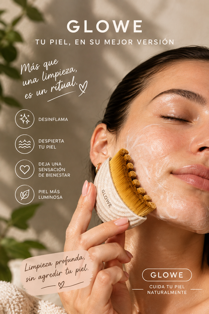 MASAJEADOR GLOWÉ + MASCARILLA FACIAL DE REGALO 🫧